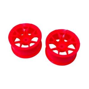 FX SPORTホイール ピンク【deep face】offset8 TDW-0814PK RCパー...