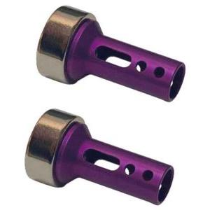 フロント用ボディマウントキャップ マグネットタイプ ヨコモ用（5mm） パープル TP-80PU R...