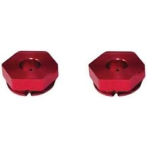 アルミ六角ハブNEO 厚み4mm レッド TP-659RE RCパーツの商品画像