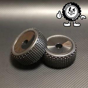 ＜ハリカン君＞1/10二駆バギーブロックタイヤ (リヤ用/接着済/インナー入) HKB-01R RC...