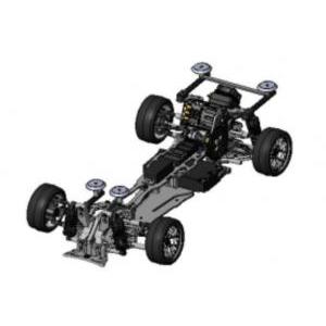 SAKURA D6 SPORT 1/10ドリフトカー（ベルトUMR） KIT-SAKURA D6S ...