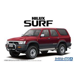 1/24 TOYOTA VZN130G ハイラックスサーフ SSR-X ワイドボデー ’91 組み立...