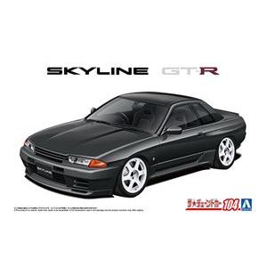 1/24 BNR32 スカイラインGT-R ’89 エアサスカスタム（ニッサン） 組み立て式プラモデ...