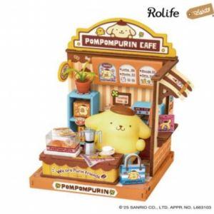DIYミニチュアハウス ポムポムプリンのカフェ DA004 DIYキット