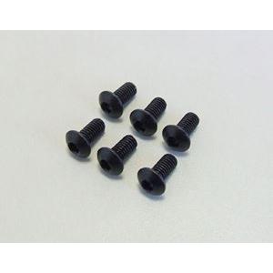ヘックス鍋ビス スチール3×6 6本入 SB2306 RCパーツ