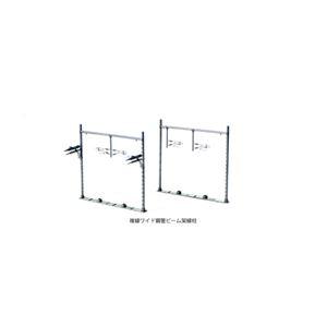 複線ワイド鋼管ビーム架線柱 (灰・12本入) 23-067-1 Nゲージ