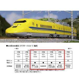 カトー 923形新幹線電気軌道総合試験車（ドクターイエロー） 4両