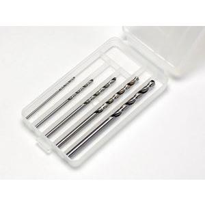 ベーシックドリル刃セット（1，1.5，2，2.5，3mm） 74049 プラモデルツール