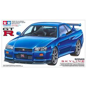 1/24 ニッサン スカイラインGT-R Vスペック（R34） 24210 組み立て式プラモデル