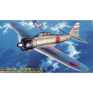 1/48 日本海軍 三菱重工 A6M2b 零式艦上戦闘機21型 JT43 組み立て式プラモデル