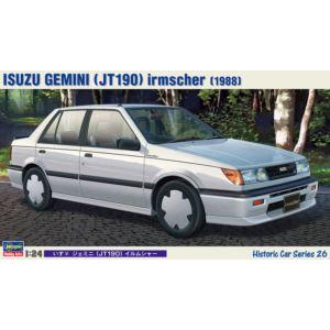 1/24 いすゞ ジェミニ（JT190）イルムシャー（1988） HC26 組み立て式プラモデル