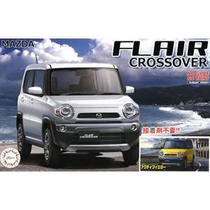 1/24 マツダ フレアクロスオーバー（アクティブイエロー） 車NX4EX-1 組み立て式プラモデル