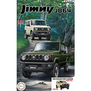 アオシマ 1/24 楽プラ スナップカー No.03-CI JB64 ジムニー 2018