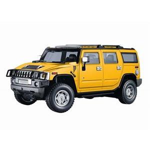 27MHz 1／16 RCカー ハマー H2（黄）