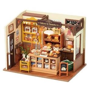 DIYミニチュアハウス 夕方のパン屋 DG161 DIYキット