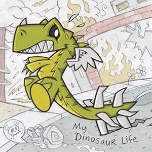 輸入盤 MOTION CITY SOUNDTRACK / MY DINOSAUR LIFE （PURPLE AND RED MARBLED） （COLORED） [LP]｜ggking