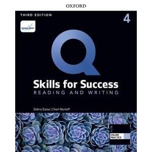 Q： Skills for Success 3／E： Reading and Writing Level 4 Student Book with iQ Online Practice