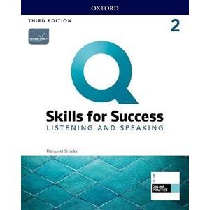 Q： Skills for Success 3／E： Listening and Speaking Level 2 Student Book with iQ Online Practice