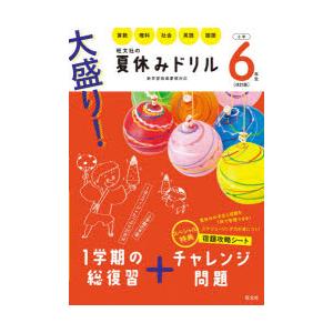 大盛り!夏休みドリル 算数 理科 社会 英語 国語 小学6年生｜ggking