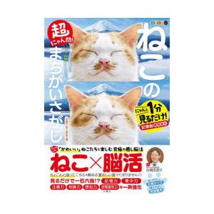 超にゃん問!ねこのまちがいさがし にゃんと1分見るだけ!記憶脳瞬間強化 お座りねこ多めの巻