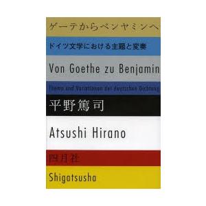 ゲーテからベンヤミンへ ドイツ文学における主題と変奏