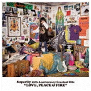 絵画 CD Superfly / 10th Anniversary Greatest Hits『LOVE， PEACE ＆ FIRE