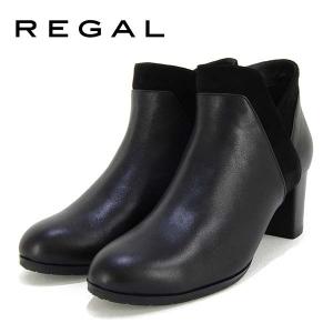 SALE20%OFF リーガル REGAL 革 サイドＶカット ブーティ