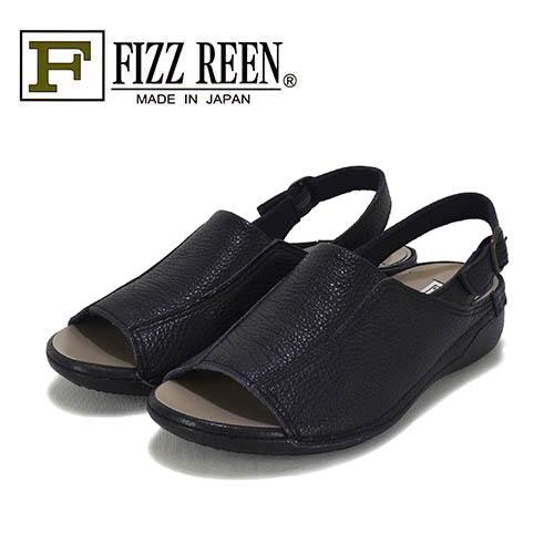 FIZZ REEN　フィズリーン　革　シンプル　バックベルト　サンダル