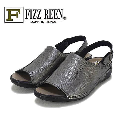 FIZZ REEN　フィズリーン　革　シンプル　バックベルト　サンダル