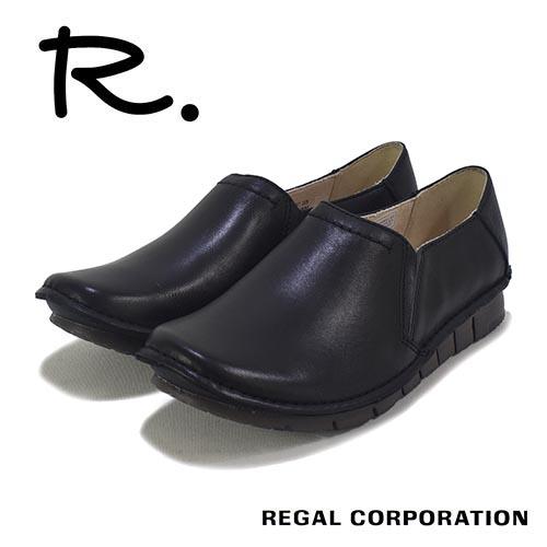 R. リーガル社製　革　軽量　カジュアルスリッポン