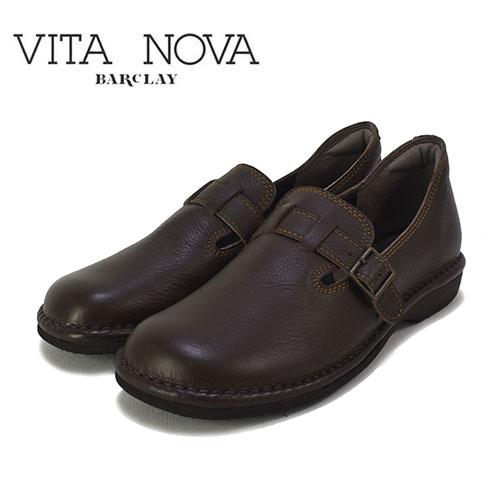 ビタノーバ　 VITA NOVA 　革　甲ベルト　スリッポン