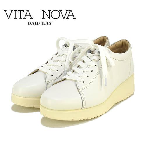 ビタノーバ　VITANOVA　革　厚底　レザースニーカー