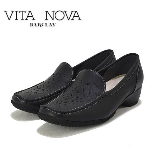 ビタノーバ　VITA NOVA　革　レザーカット　シンプルモカシン　ローファー