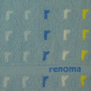 タオル地のメンズ ハンカチ 【renoma】綿...の詳細画像3