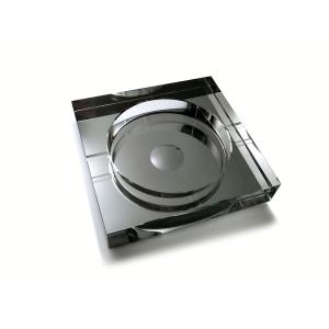 八角形 オクタゴン 多角形 卓上 花柄 花 紫 パープル 高級 クリスタル