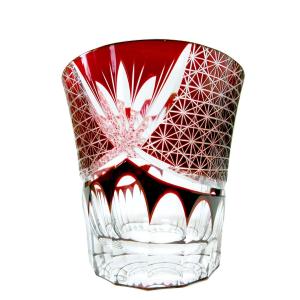 GMS02510 木箱付 工芸品 カットグラス ギフト プレゼント ガラス細工