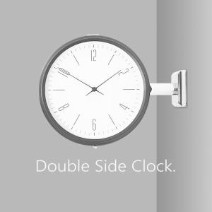 INTERFORM（インターフォルム） CL-3276 BK MCCARTY WALL CLOCK BKACK