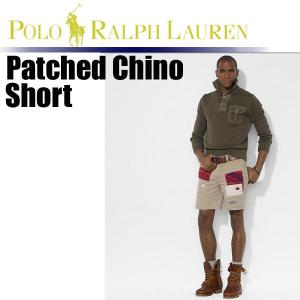 POLO RALPH LAUREN(ポロ　ラルフローレン) Patched Chino Short (パンチ チノ ショート) チノ短パン｜giamb