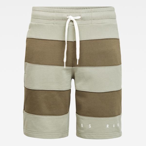 G-STAR RAW (ジースターロゥ) Premium Block Stripe Shorts (...