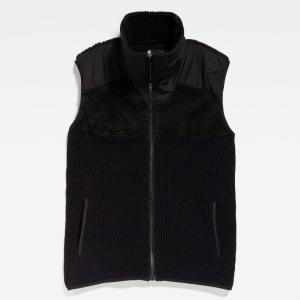 G-STAR RAW (ジースターロゥ) DAST SHEARLING KNITTED BODYWA...