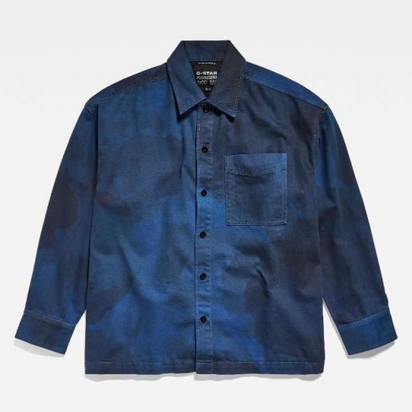 G-STAR RAW (ジースターロゥ) UNISEX BOXY FIT SHIRT (ユニセックス...