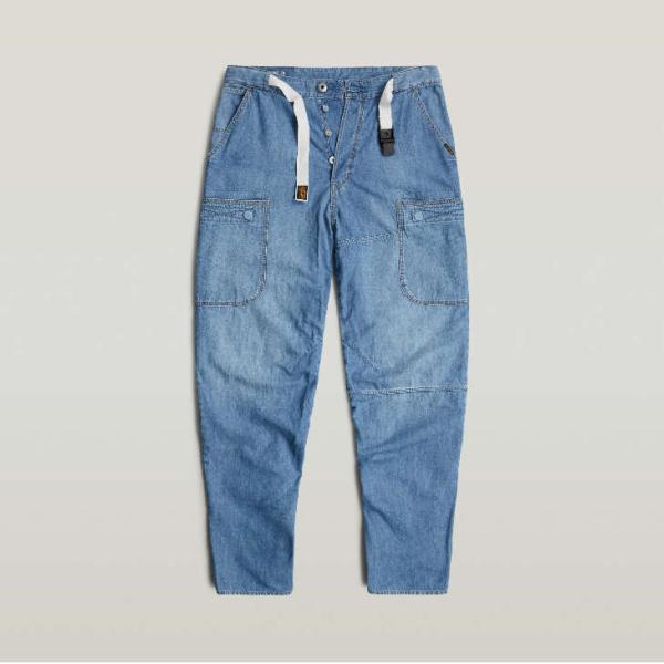 G-STAR RAW (ジースターロゥ) TRAVAIL 3D RELAXED JEANS (トラバ...