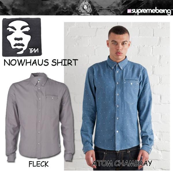 SUPREMEBEING （シュープリーム ビーイング) NOWHAUS SHIRT (ナウアワー ...