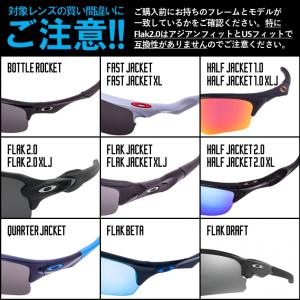 オークリー フラックジャケット アジアンフィット 交換レンズ カラーレンズ Oakley Flak Jacket  asian-fit LenzFlip オリジナル
