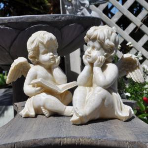 天使の噴水 ファウンテン ガーデニング 置物 オーナメント エンジェル