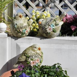 ガーデニング 雑貨 置物 ヨーロッパ 英国製 ハンターB 猫 ガーデン雑貨