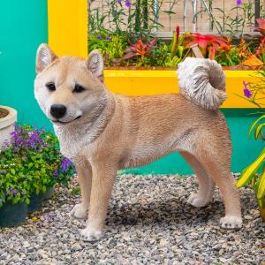 犬 置物 柴犬 セット ガーデン おしゃれ 玄...の詳細画像1