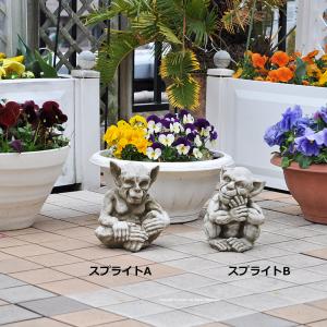 送料無料 ストーン 重さ8.5kgどっしりしっかり「ガーゴイルH