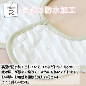 スタイ 防水 よだれかけ 360度 ベビー フ...の詳細画像5
