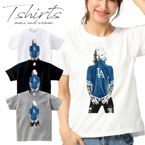 ストリート大人気ブランド Tシャツ ファック モンローブルズ ハードコア LA  パロディ オシャレ...